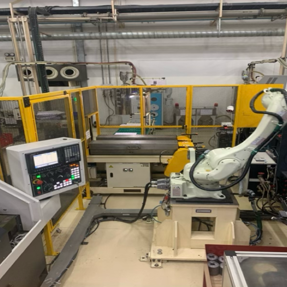 Horizontal Injection Molding Auto Insert system